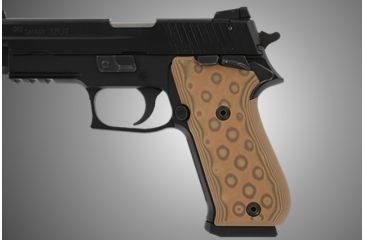 Image of Hogue SIG Sauer P220 SAO American G-10 - G-Mascus Tan 21147-TAN