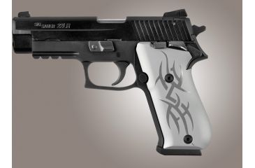 Image of Hogue SIG Sauer P220 SAO American Tribal Aluminum - Clear Anodized 21104