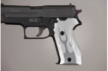 Image of Hogue SIG Sauer P225 Flames Aluminum - Clear Anodized 27134