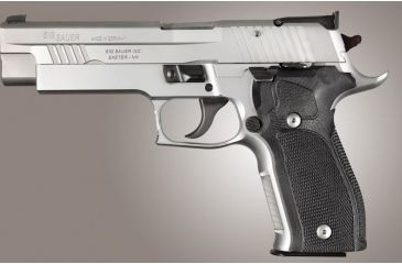 Image of HOGUE SIG Sauer P226 DA/SA Allround Checkered G10, Solid Black, Black 23159
