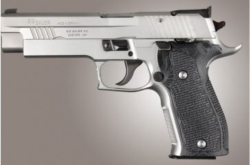 Image of HOGUE SIG Sauer P226 DA/SA Allround Piranha Grip G10, G-Mascus Black, Black 23729