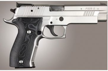 Image of HOGUE SIG Sauer P226 DA/SA Allround Smooth G10, G-Mascus Black, Black 23749