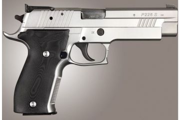 Image of HOGUE SIG Sauer P226 DA/SA Allround Smooth G10, Solid Black, Black 23149