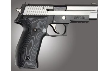Image of HOGUE SIG Sauer P226 DA/SA Magrip Smooth G10, G-Mascus Black, Black 23769