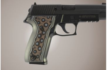 Image of Hogue SIG Sauer P226 DAK G-10 - G-Mascus Black/Gray 26147-BLKGRY