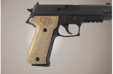 Image of Hogue SIG Sauer P226 Piranha Grip G-10 - G-Mascus Tan 26137-TAN