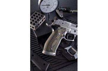 Image of Hogue SIG Sauer P226 SAO X5 X6 Piranha Grip G10, G-Mascus Green, Green 33138