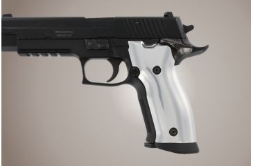 Image of Hogue SIG Sauer P226 SAO X5 X6 Aluminum - Brushed Gloss Clear Anodize 27145