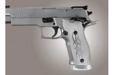 Image of Hogue SIG Sauer P226 SAO X5 X6 Tribal Aluminum - Clear Anodize 27104
