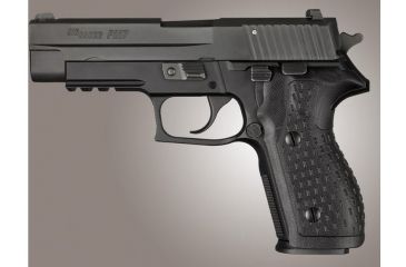 Image of HOGUE SIG Sauer P227 DA/SA Chain Link G10, Solid Black, Screws And Bushings Included, Black 47119