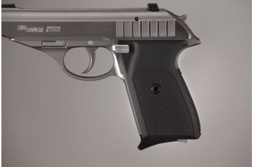 Image of Hogue SIG Sauer P230 P232 Checkered Aluminum - Matte Black Anodized 30170