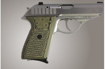 Image of Hogue SIG Sauer P230 P232 Piranha Grip G-10 - G-Mascus Green 30138