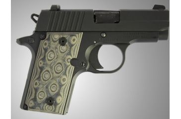 Image of Hogue SIG Sauer P238 G-10 - G-Mascus Green 38168