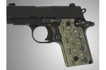 Image of Hogue SIG Sauer P238 G-10 - G-Mascus Green 38168
