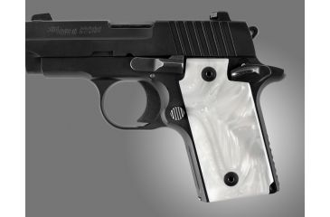 Image of Hogue SIG Sauer P238 White Pearlized-Polymer 38318