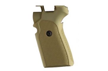 Image of Hogue SIG Sauer P239 Checkered Aluminum - Matte Green Anodized 31171