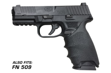 Image of Hogue SIG Sauer P320 Full Size HandALL Beavertail Grip Sleeve, Black, 17600