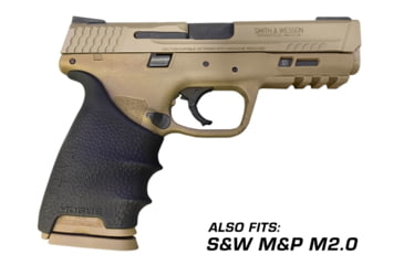 Image of Hogue SIG Sauer P320 Full Size HandALL Beavertail Grip Sleeve, Black, 17600