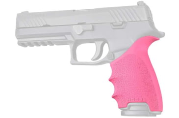 Image of Hogue SIG Sauer P320 Full Size HandALL Beavertail Grip Sleeve, Pink, 17607