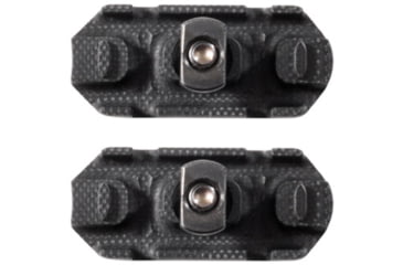 Image of Hogue Small M-LOK Cable Management Rail Cover, Set of 2, Black, 13086
