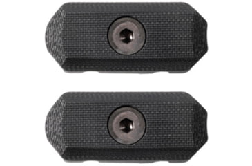 Image of Hogue Small M-LOK Cable Management Rail Cover, Set of 2, Black, 13086