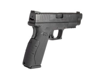 Image of Hogue Springfield XDM Full Size 9/357 SIG/40, Wrapter Rubber Adhesive Grip, Block Texture, All Backstraps, Black, 17378