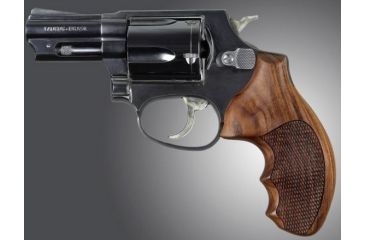 Image of Hogue Taurus 85 Pau Ferro Checkered 67301