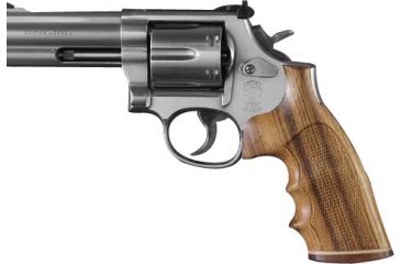Image of Hogue Taurus Med. &amp; Lg. Rd. Butt Goncalo Stripe/Cap, Checkered 65221