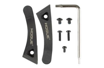 Image of Hogue Torx Screw and Clip Kit for X5 3.5in or 4in Folder Knife, Right Hand and Left Hand Clip Included, Black 34580