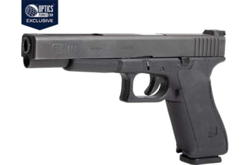 Image of Hogue Wrapter Adhesive Grip For Glock 17, 17L, 18, 22, 24, 31, Small Frame Full Size Generation 1-2, Rubber Black, 17120