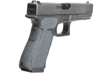Image of Hogue Wrapter Adhesive Grip For Glock 17, 17MOS, 22, 31, 34, 34MOS, 35, 35MOS, Small Frame Full Size Generation 4 Small Backstrap, Grit Black, 17149