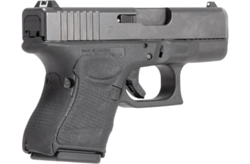 Image of Hogue Wrapter Adhesive Grip For Glock 26, 27, 33, Small Frame Sub-Compact Generation 4 Small Backstrap, Rubber Black, 18640