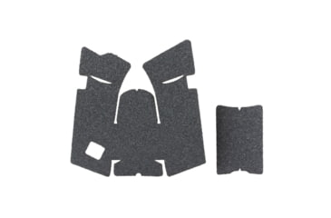 Image of Hogue Wrapter Adhesive Grip Heavy Grit Glock 43X/48, Pistol Grip, Matte Black, 18269