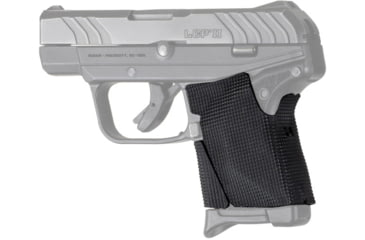 Image of Hogue Wrapter Rubber Adhesive Grip, Ruger LCP II, Black/Block Texture, 18158
