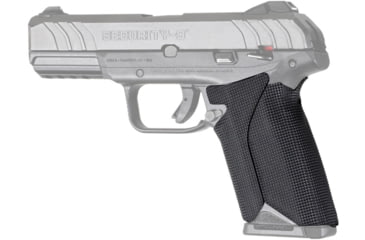 Image of Hogue Wrapter Rubber Adhesive Grip, Ruger Security 9, Black/Block Texture, 17728