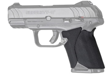 Image of Hogue Wrapter Rubber Adhesive Grip, Ruger Security 9 Compact, Black/Block Texture, 17738