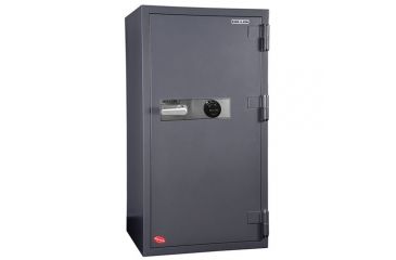 Image of Hollon Safe Fireproof Office Safe w/ Sargent and Greenleaf Combination Lock, Grey, Large HS-1400C