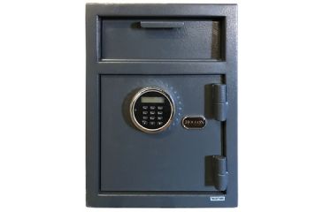 Image of Hollon Safe Hollon DP450LK Front Loading Depository Safe, Black, Small DP450LK