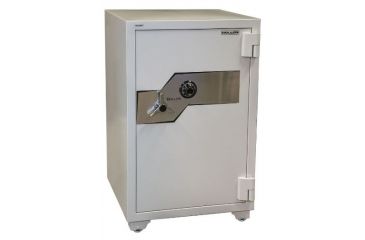 Image of Hollon Safe Hollon FB-1054C Fire &amp; Burglay Safe, White, Large FB-1054C