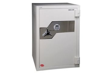 Image of Hollon Safe Hollon FB-1054E Fire &amp; Burglay Safe, White, Large FB-1054E