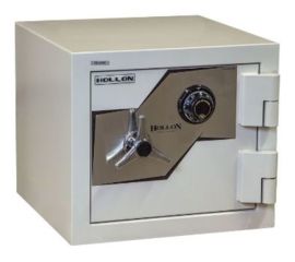Image of Hollon Safe Hollon FB-450C Fire &amp; Burglay Safe, White, Small FB-450C