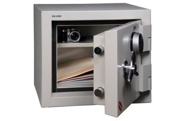 Image of Hollon Safe Hollon FB-450E Fire &amp; Burglay Safe, White, Small FB-450E