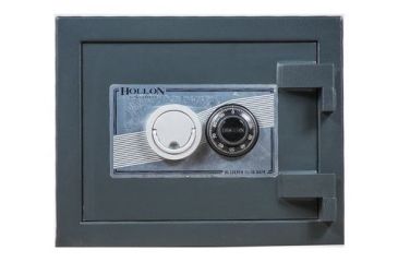 Image of Hollon Safe Hollon PM-1014E TL-15 Rate Safe, Gray, Small PM-1014E