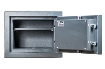 Image of Hollon Safe Hollon PM-1014E TL-15 Rate Safe, Gray, Small PM-1014E