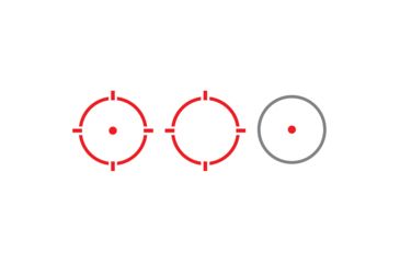 Image of Holosun Circle Micro Red Dot Sight,2 MOA Dot only switch,Black HS515BU