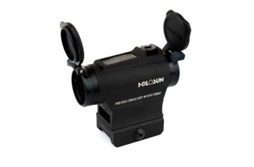 Image of Holosun Circle Micro Red Dot Solar Sight,2 MOA Dot,65 MOA Circle,Black HS515CU