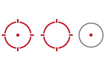 Image of Holosun DRS-NV Digital Red Dot Night Vision Fusion Sight, 1024x768 Resolution, 60hz, 2 MOA Dot/65 MOA Circle Red Reticles, Black, DRS-NV