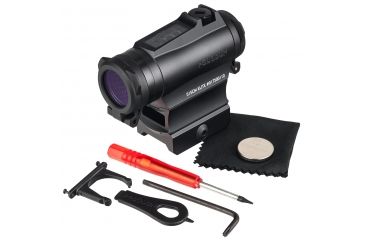 Image of Holosun Elite 2 MOA Dot/65 MOA Circle Dot Solar/Battery Micro Green Dot Sight, Black, HE515CM-GR Elite