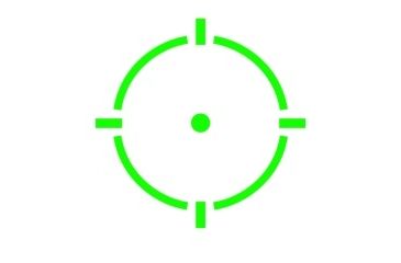 Image of Holosun Elite 65 MOA Circle / 2 MOA Dot Reticle Green LED Dot Sight, Black, HE515GM-GR Elite, EDEMO1