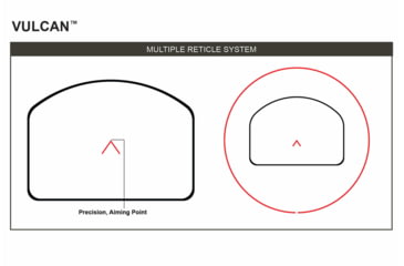 Image of Primary Arms Holosun Exclusive  Holosun 509 Red Dot Reflex Sight, 1 MOA, ACSS Vulcan, Black, HE509-RD-ACSS-RMR